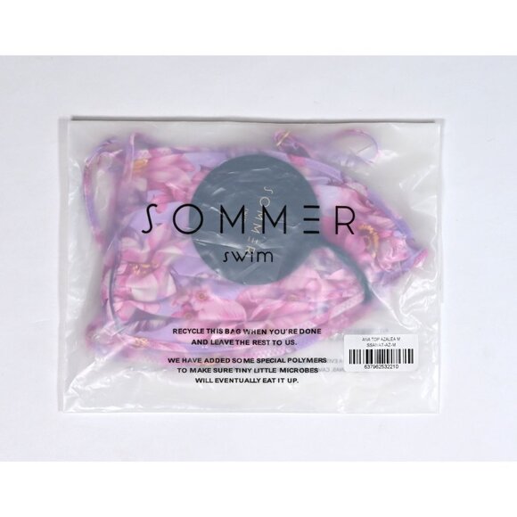 Sommer Swim Ana Bikini Top in Azalea - Picture 2 of 6